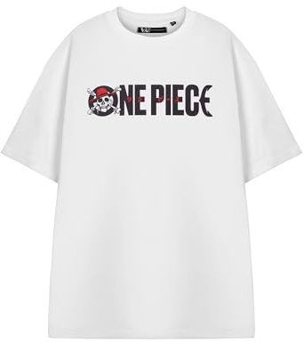 One Piece Mens T-Shirt Graphic Tee Short Sleeve Top | Pirate Anime Design