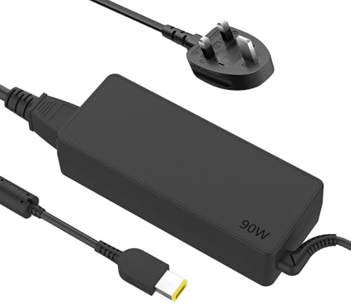 90W 20V 4.5A Laptop Charger Fit for Lenovo Thinkpad X1 Carbon T440 E431 G410 G500 G500s L440 L450 T440 T440P T440S AC Adapter Ideapad S210 S500 S510P Yoga 720-15IKB 730-15IKB 13 S1 Power Supply Cord