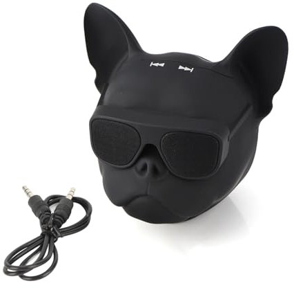 Mtlavishness Portable Dog Shaped Bluetooth Wireless Stereo Sound Music Player With 5 0 Bluetooth Chip 32G Memory And Radio Function Ideal For On The Go Listening