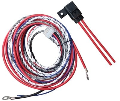 10-poliger Kabelbaum Stecker Power High Level Eingangskabel 10AWG Kompatibel mit Rockville SS8P und JBL BassPro Nano SW68A-S Auto/Truck Subwoofer Infinity BassLink Mini CERWIN Vega VPAS68 DB Drive