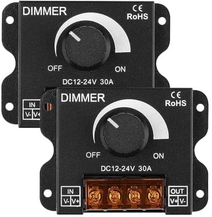 2pcs Led dimmer Dimmer schalter DC12V-24V LED Dimmer Schalter für Lichtband