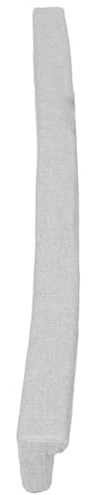 DECOMELODY L Förmiger Bettwandfüller 120cm mit Waschbarem Bezug Weicher Schwamm Spaltfüller für Bett und Sofa rutschfest für Schlafzimmer und Homeoffice
