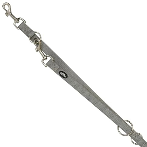 Nobby 52058-42 Führleine Full Reflect grau M-L: L: 200 cm, B: 20 mm