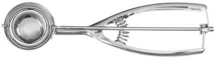 HENDI Eisportionierer, Eislöffel, Eiscreme, 1/24, ø53mm, Edelstahl 18/8