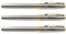 Parker Sonnet Fountain Pen - Stainless Steel Gold Trim with Custom Engraving