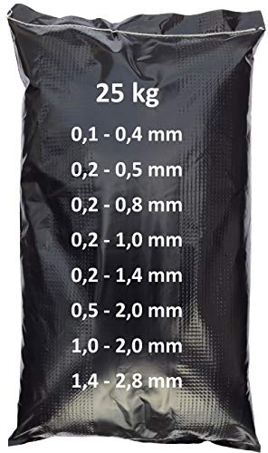 25 kg Strahlmittel Strahlgut Kupfersilikatschlacke (0,2-0,8 mm)
