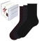 FALKE Damen Happy Giftbox Uni 3-Pack Socken atmungsaktive Baumwolle verstärkte Damensocken mit druckfreiem Rollbund ein Allrounder für Business und Alltag Multipack in Geschenkbox 3 Paar