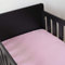 Trois Kilos Sept - Drap Housse Bébé - 100% Coton - Label Oeko-Tex® - Jersey Extensible - Rose - 70x140 cm