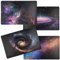 Tischset ''Galaxy'' - 4er Set Weltraum Platzset - 43x28 cm - wasserfest - Schutzmatte Malunterlage Bastelunterlage Kinder