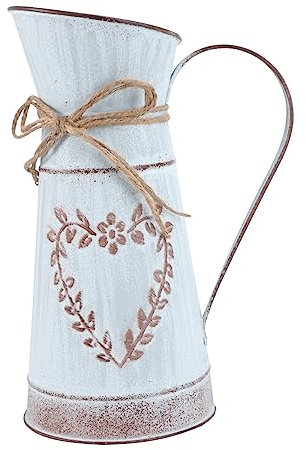 ifundom Rustic -shaped Flower Vase Pot for Bouquets Vintage Decorative Centerpiece for Table and Events for Fresh Floral Arrangements