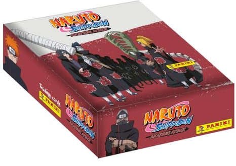 Panini Naruto Shippuden Trading Cards 2 Boîte de 18 Pochettes