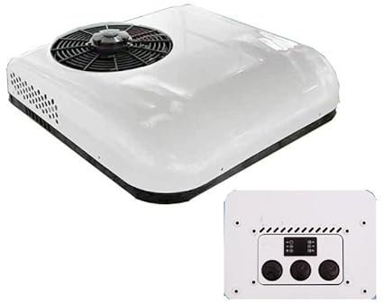 SXHEYUY Aire Acondicionado para Techo De Caravana 2 En 1, 12V/24V DC Aire Acondicionado con Refrigeración Y Calefacción,12v
