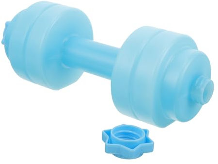 INOOMP Dumbbell Water Cup Water Bottle Drinking Glasses Kettle Dumbbells Dumbells Sports Supply Dumbbell Shape Bottle Dumbbell Cup Fitness Portable Travel Mug The Pet re-usable
