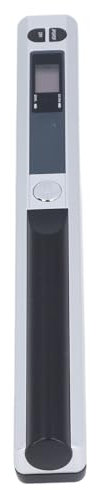 Tragbarer Scanner für A4 Dokumente, 8,27 Zoll HD Farb Handscanner mit 900 DPI, Unterstützt 32 GB Kleine Speicherkarte, Fotoscanner für Zuhause, Reisen, Büro (Silver)