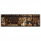 Genshin Impact Tastenkappen, 108 Tasten, Kirsch-/PBT-Tastenkappen für 61/64/87/104/108 Cherry Gateron MX Switches mechanische Tastaturen (Navia)