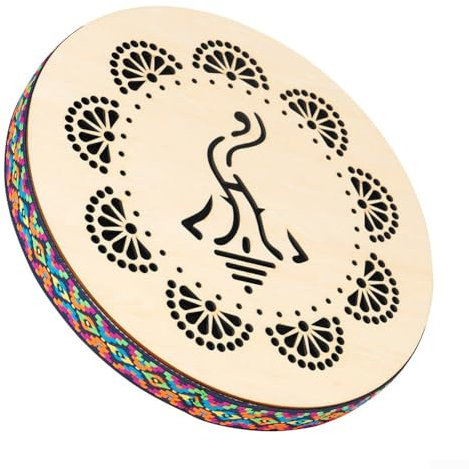 Peaceful Vibes Ethnic Percussion Stream Drum for Mindfulness and Tranquility