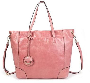 Kate Lee Damen Sac en Cuir Tanyal Vernis Rose Ledertasche, Rosa