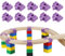 10-teiliges -Eisenbahngleis-Zubehör, Gleisverbinder, Gleisverbinder, Kompatibel Mit Großen Marken Von Holzeisenbahn-Sets, Für Kinder Ab 3 Jahren
