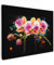 MuchoWow© Impression sur Toile Peinture 70x50 cm Tableau Mural Decoration Salon Reproductions de Tableaux Murale Moderne Orchidée - Graffiti - Coloré - Fleurs - Abstrait