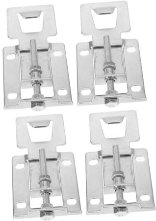 Uonlytech 2pairs Adjustable Range Hood Hooks Height Adjustment Lifting Kit for Kitchen Range Hoods Metal Hooks