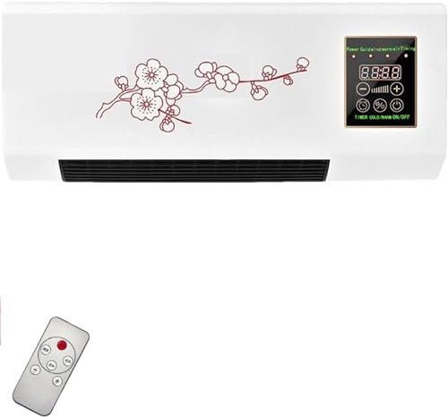 Ultra leise Klimaanlage Split Unit Energieeffiziente Kühlung für Schlafzimmer und Home Office, flüsterleise Wand- oder Schreibtischmontage Installation