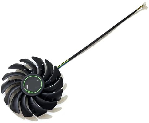 RENXUOZ PLD09210S12HH 87MM 4PIN RTX 2080 GPU Kühler Lüfter Für MSI für Geforce für 2060 2070 für Ventus XS OC Grafikkarte Kühlung(Fan-A)