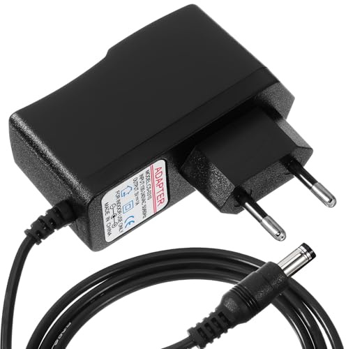 KICHOUSE Adaptateur Secteur en Plastique Solide 3v 1a 5,5x2,1mm Chargeur Portable Haute Performance pour Usage Voyage et Domicile