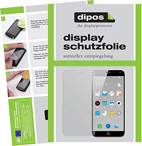 dipos I 6x Screen Protector matte compatible with Meizu M5 Note Protection Films