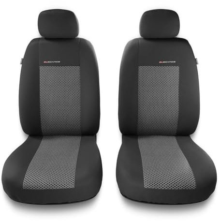 Mossa - Universal Sitzbezüge Auto kompatibel mit FIAT Doblo I, II, III, IV, V (2000- ) - Autositzbezüge Schonbezüge für Autositze - 2UNE-2