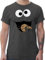 T-Shirt Herren - Karneval & Fasching - Keks Monster I Krümelmonster I Cookie Monster Fastnacht I Fasnacht I Fasnet - XL - Dunkelgrau - Partner Look Family faschingsshirt Faschings Auge Shirts