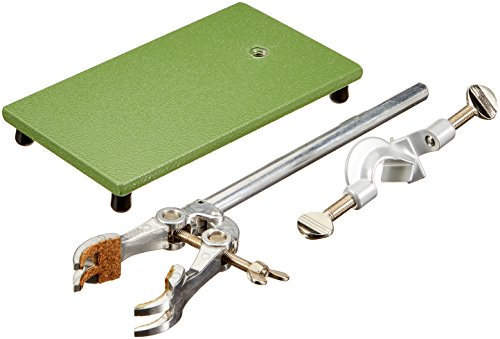 Stativset klein 180x100mm mit Muffe und Klemme