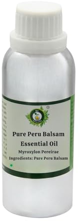 R V Essential Reines Peru Balsam Ätherische Öl 630ml (21 Unzen) - Myroxylon Pereirae (100% reiner und natürlicher Dampf destilliert) Pure Peru Balsam Essential Oil