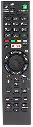 Telecomando universale RMT-TX100D di ricambio per TV compatibile con Sony Bravia - KD-43X8301C RMT-TX101J RMT-TX102U RMT-TX102D KDL-75W855C KDL-55W807C KDL-65W855C KDL-65W859C KDL-55W808C