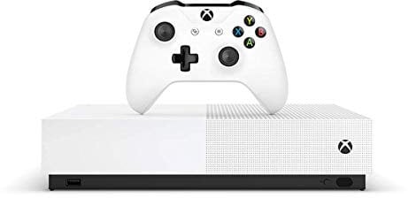 Xbox One S 1TB All Digital Edition Console + 1 Mese Xbox Live Gold + 3 Digital Games Inclusi (Sea of Thieves, Minecraft, Fortnite Legendary Evolving Skin & 2000 V-Bucks)