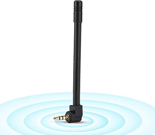 Antenne FM, antenne Radio FM Universelle pour Haut-parleurs de Fonction Radio FM/téléphones Portables, etc. Antenne Externe Jack 3,5 mm, antenne