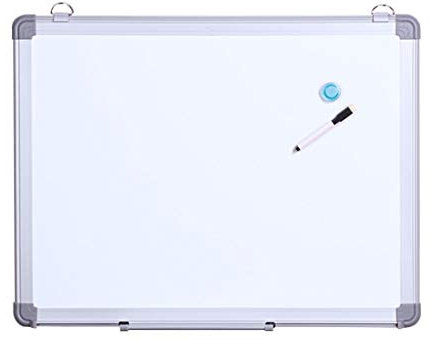 Whiteboard RENRUIRUI- Magnetisch Hängendes Trockenlöschen, Einseitige Schreibtafel for Den Haushalt, Leicht Zu Reinigendes Wand for Die Home Office-Schule for Kinder (Size : 50X70CM)