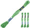 3 Docken Stickgarn je ca. 8m Sticktwist mit Farbverlauf 100% Baumwolle Stickerei Farbwahl, Farbe :61152 Frühlingsgrün