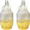 DIAH DO IT AT HOME 2 x Glass 5L Demijohns - Carboys 1 Gallon Wine Making, Storage Fermenters