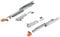 Gedotec Schubladenschienen Vollauszug mit Blumotion Dämpfung | 1 Set Blum Movento 760H 5000S | Tragkraft: 40 kg - 500 mm | Tip-On - Push-to-Open - Komplettset | Holz-Schubkasten-Auszug Soft-Closing