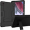Funda Carcasa Compatible con Samsung Galaxy Tab A8 10.5 2021 (SM-X200 SM-X205 SM-X207), 3 Layers Funda Protectora a Prueba de Golpes Funda con Soporte para Galaxy Tab A8 10,5 2021 (Black)