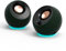 CREATIVE Pebble Pro - Altavoces Minimalistas 2.0 USB-C para computadora con Bluetooth 5.3 e iluminación RGB Personalizable, diálogo Claro y tecnología BassFlex, Audio USB, Puerto de Auriculares, para