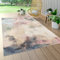 Paco Home Outdoor Teppich Wetterfest Balkon Wohnzimmer Küchenteppich Vintage Muster Pastell Abstrakt Moderne Deko Beige Rosa, Grösse:160x230 cm