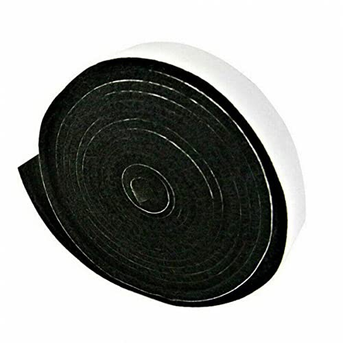 RANRAO BBQ Dichtungsband, BBQ Smoke Seal Strip, Grillband High Heat Barbecue Dichtung Deckel Grill Dichtung Kleber Dichtungsband