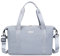 Lossga Handgepäck 40x20x25 für Ryanair Cabin Bag Reisetaschen Maximale Größe 45X36X20 für Easyjet Sports Weekender Tasche für Männer und Frauen mit Schulterriemen (Grau)