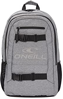 Oneill M Boarder Backpack I Grau - Verstellbarer vielseitiger Herren Rucksack, 30l, Größe 30l - Farbe Silver Melee
