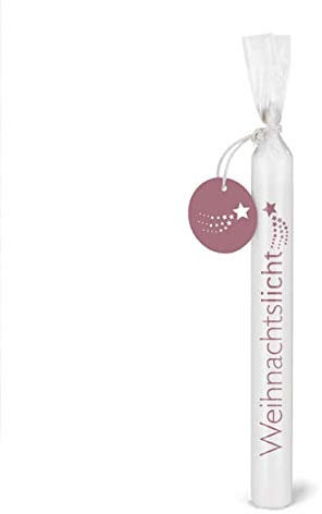 Wünschelicht 'Stern' Stabkerze Weihnachtskerze - Bulla Design