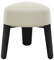 Blomus Hocker -KUON- Sitzhocker aus Filz und Eiche 45x47cm (Beige Black)