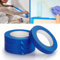 STOOKI 4 Rollen Blaues Kreppband 18mm X 50m Abklebeband Maler Professionelles Painters Tape zum Malen, Basteln, Uv-Beständig, Keine Rückstände, Leicht zu Entfernen (Insgesamt 200m)