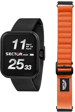 Sector No Limits Smartwatch Uomo, Smartwatch, Digitale, Collezione S-03 PRO LIGHT - R3253171501