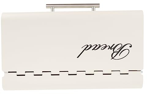 Zerodeko Brot-Box Brotaufbewahrung Vorratsdose Blech Bäckerei-Boxen Brotbehälter aus Metall Brothalter aus Metall Mit Deckel Zubehör Aufbewahrungskiste Brotregal Container